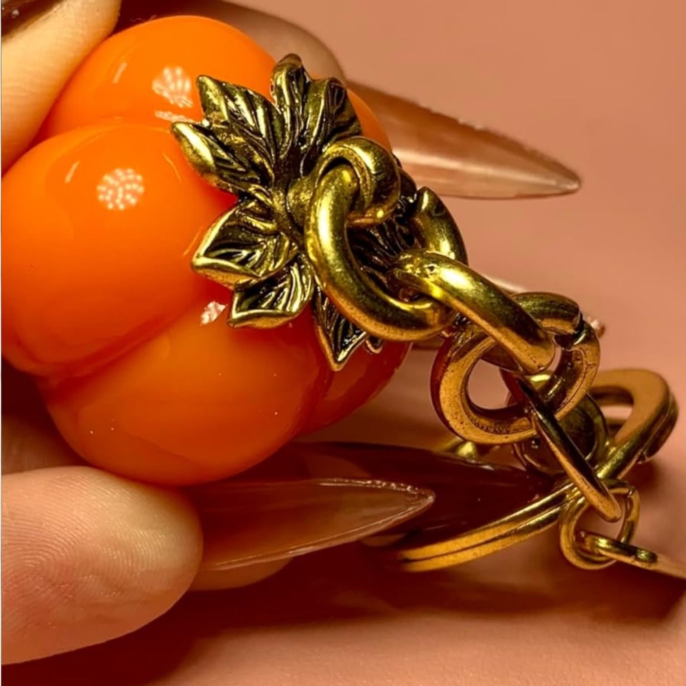 Pumpkin Keychain